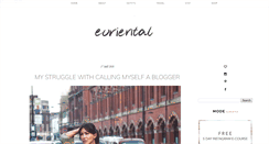 Desktop Screenshot of euriental.com
